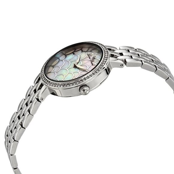 NWT Lucien Piccard Fashion Ladies Quartz Steel Authentic Watch - Picture 2 of 3